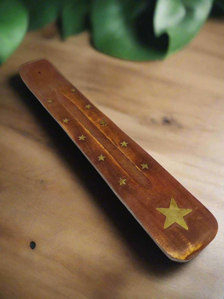 Porte-encens en bois