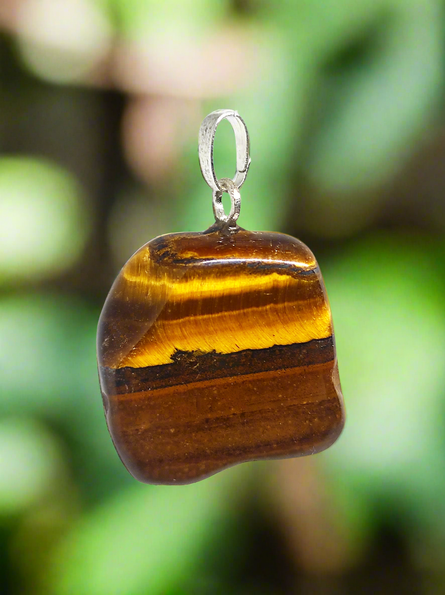 Pendentif "Force" Oeil de tigre