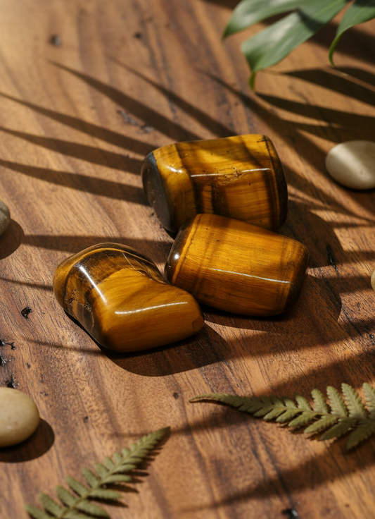 Pierre roulée Œil de tigre