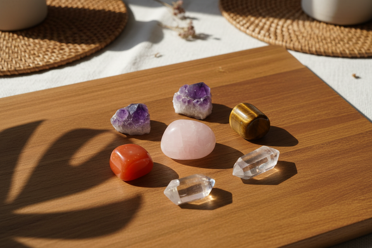 Les 5 pierres essentielles pour débuter avec les pierres naturelles