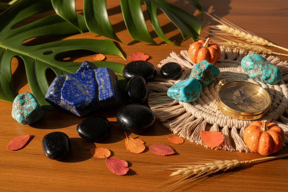 Les pierres des signes d'automne : Balance, Scorpion, Sagittaire