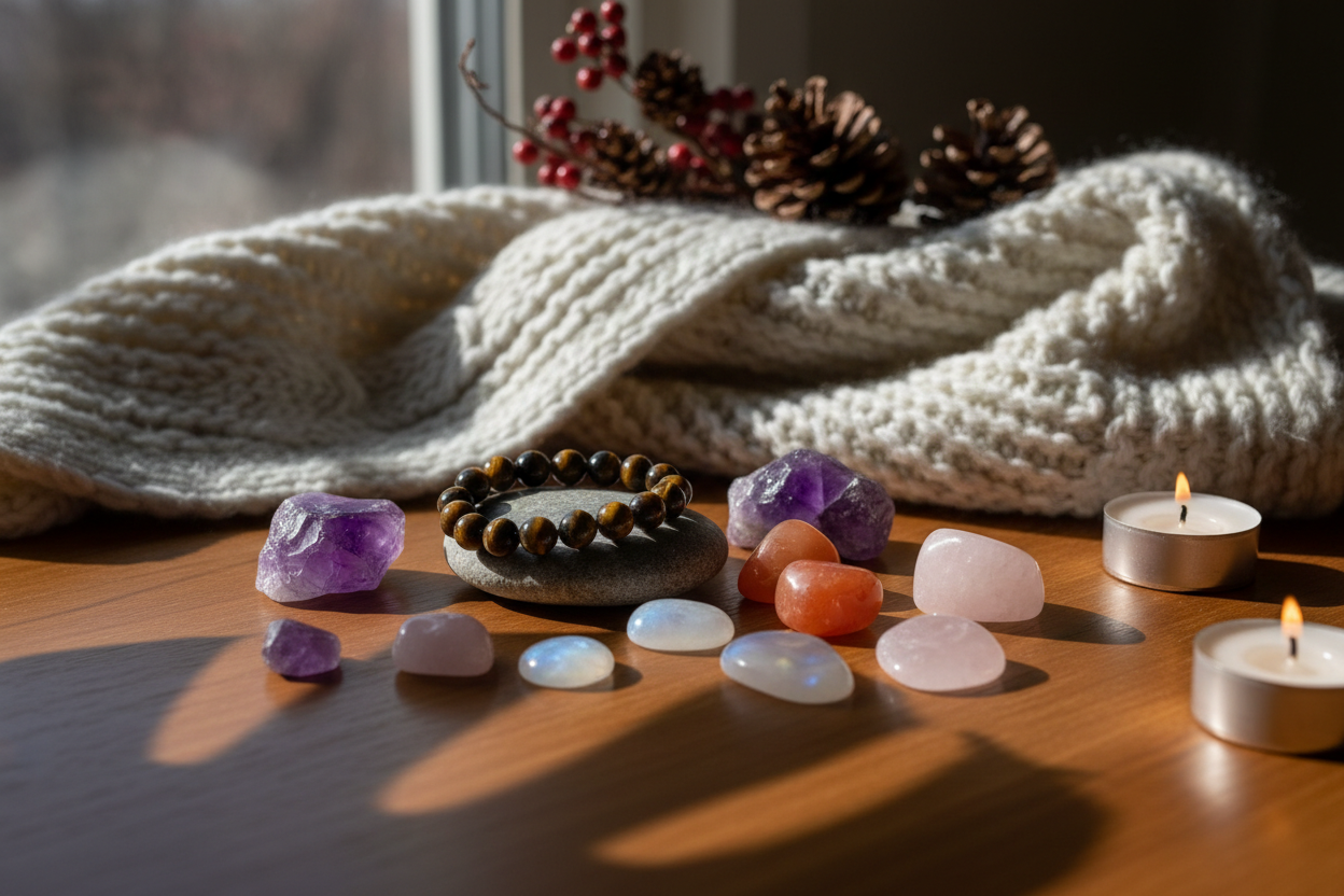 Les pierres naturelles pour traverser l'hiver en douceur