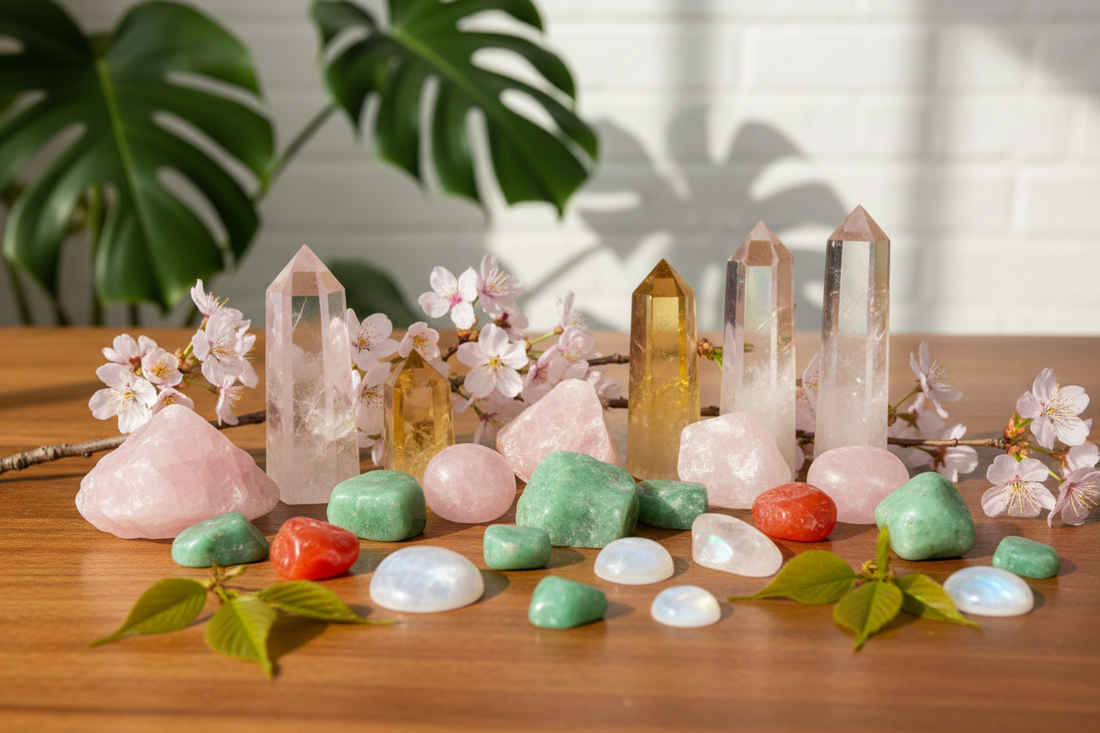 Les pierres pour le printemps : renouveau et renaissance