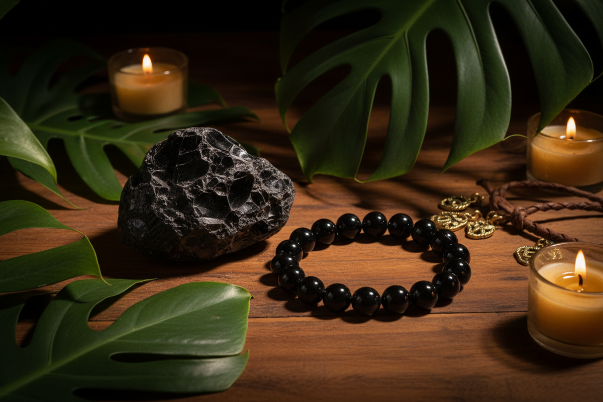 Tout savoir sur l'obsidienne noire : la pierre de la protection et du lâcher-prise