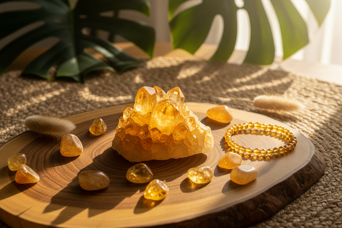 Tout savoir sur la citrine : la pierre du soleil et de l'abondance