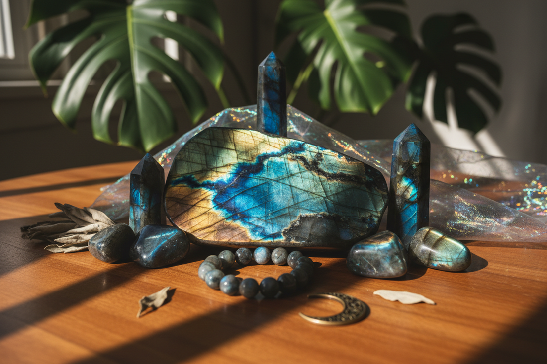 Tout savoir sur la labradorite : la pierre de la magie et de l'intuition