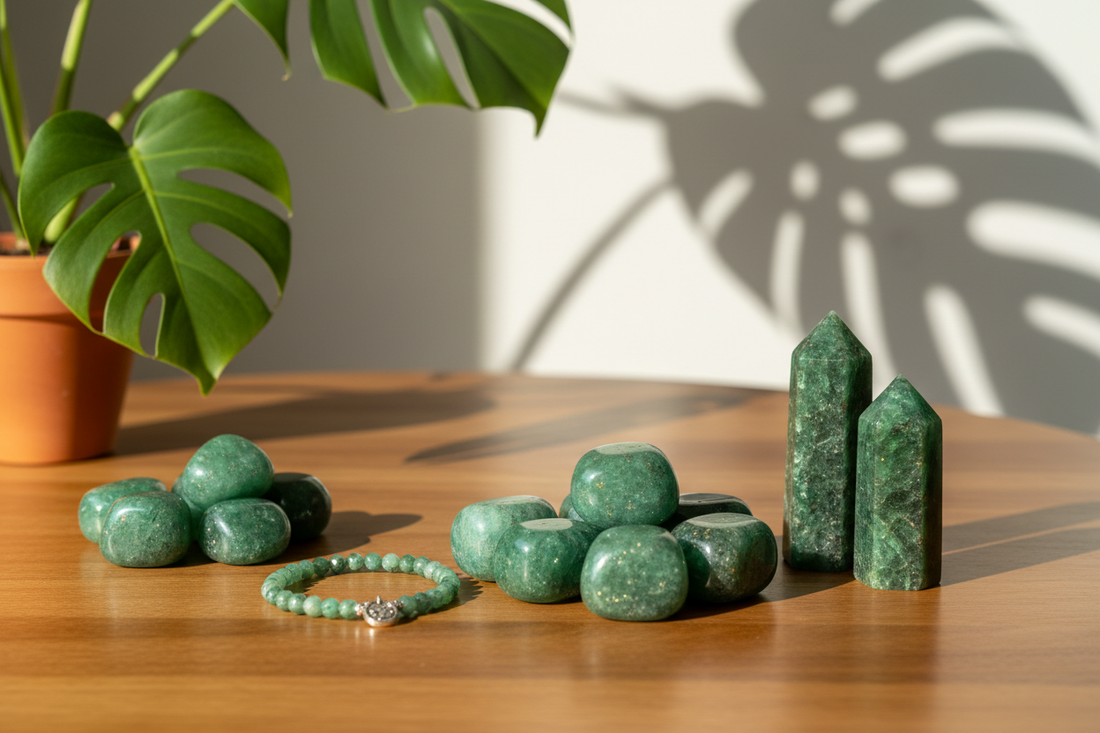 Tout savoir sur l'aventurine verte : la pierre de la chance et de la croissance