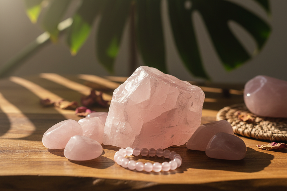 Tout savoir sur le quartz rose : la pierre de l'amour de soi