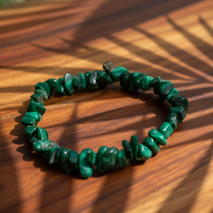 Bracelet baroque Transformation Malachite