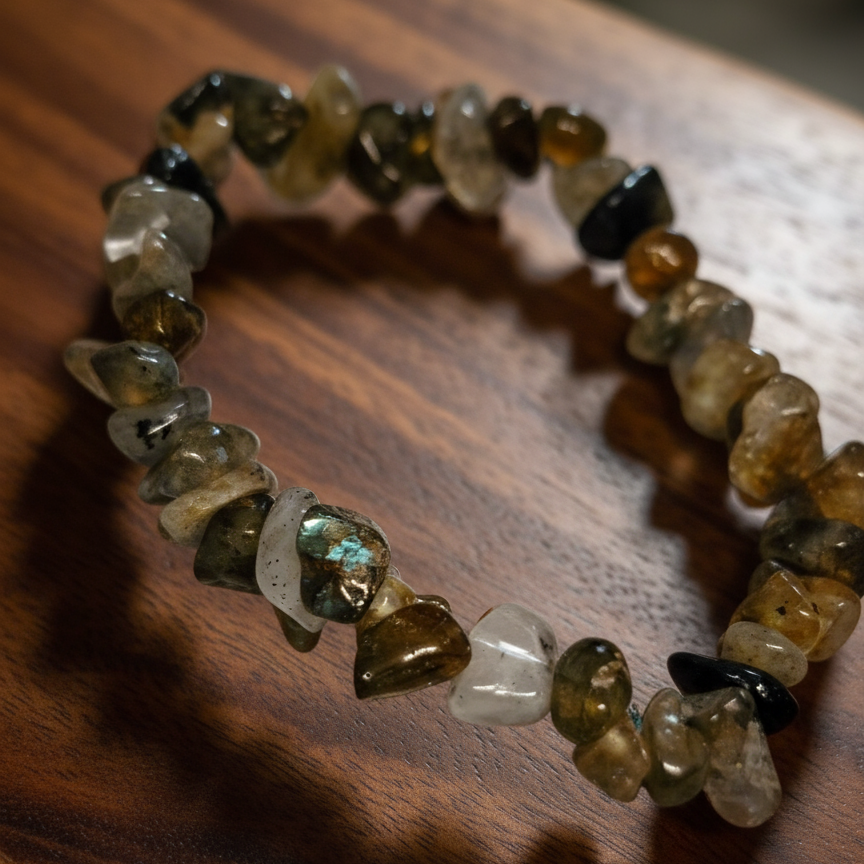 Bracelet baroque Lumière Labradorite