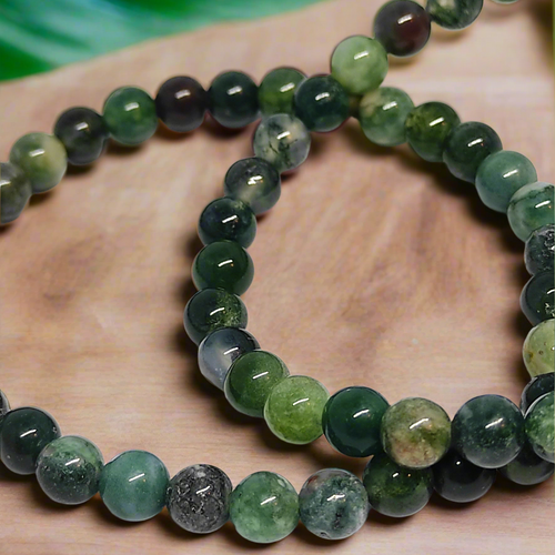 Bracelet Ancrage Agate mousse