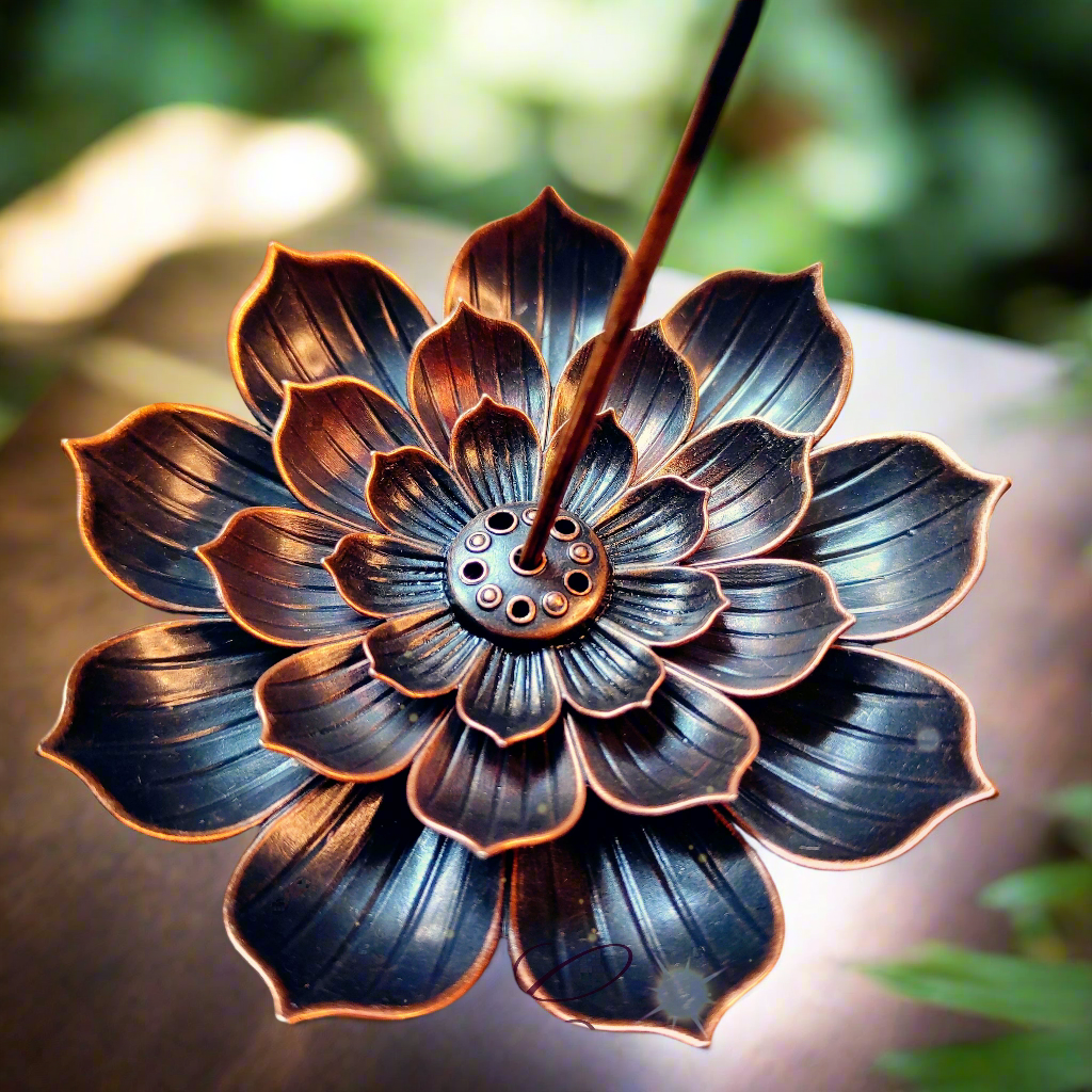Porte encens Fleur de lotus