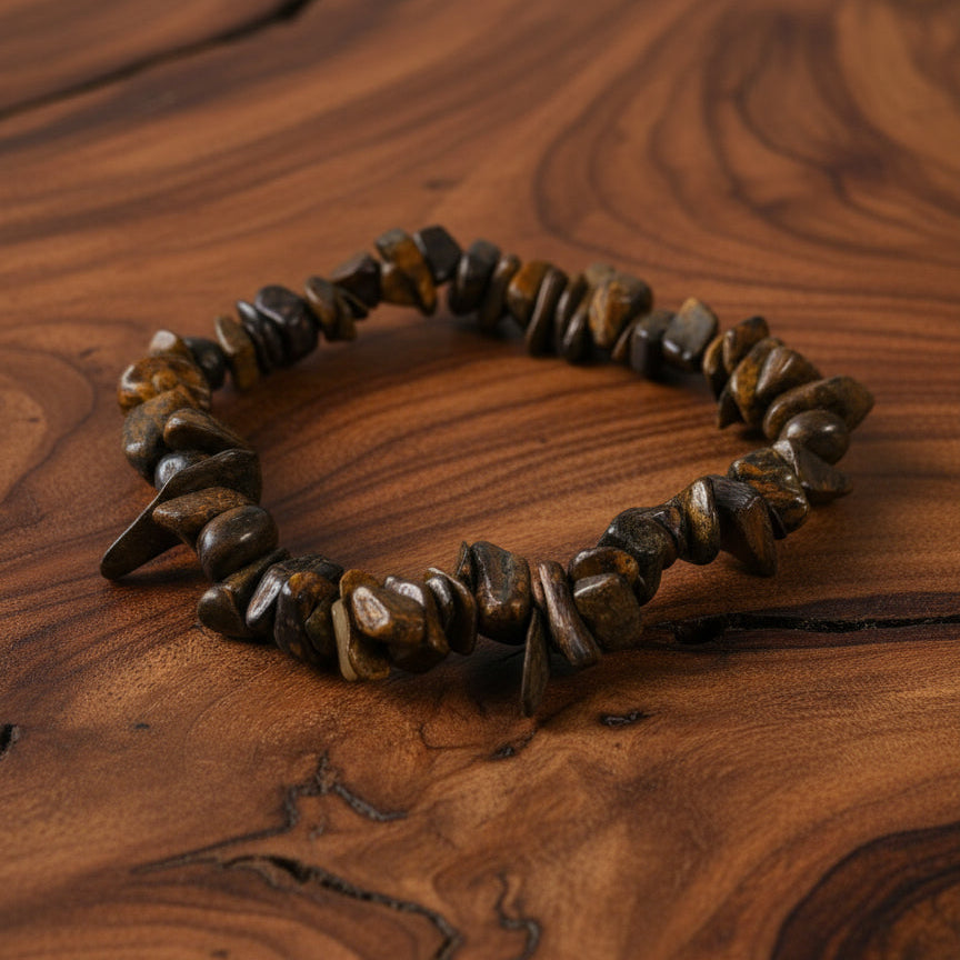 Bracelet baroque Résilience Bronzite