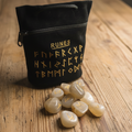 Set de Runes Pierre de Lune Beige