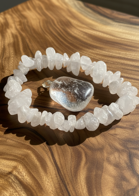 Duo Clairvoyance Cristal de roche