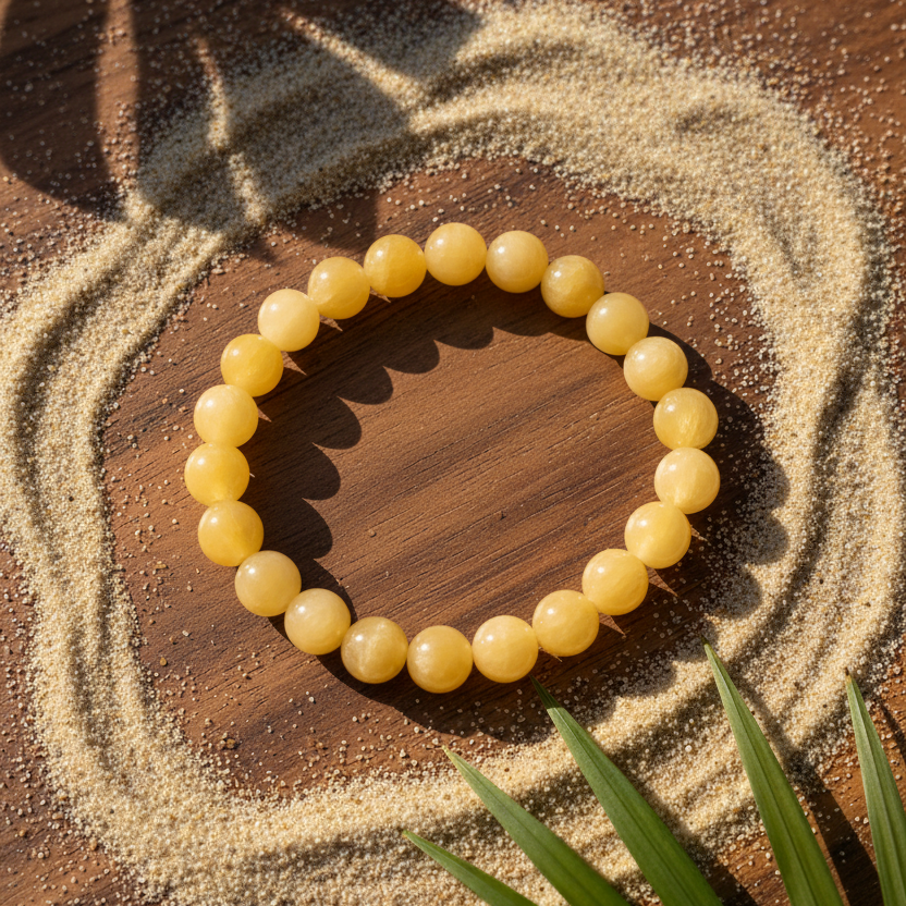 Bracelet Enthousiasme Calcite orange