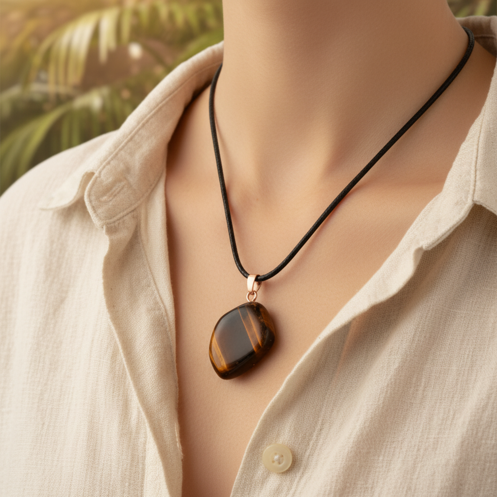 Pendentif Persévérance Œil de taureau