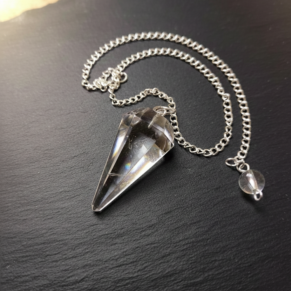 Pendule Clairvoyance Cristal de roche