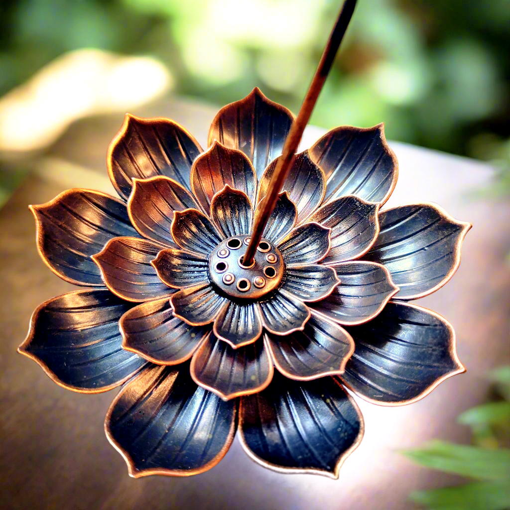 Porte encens Fleur de lotus