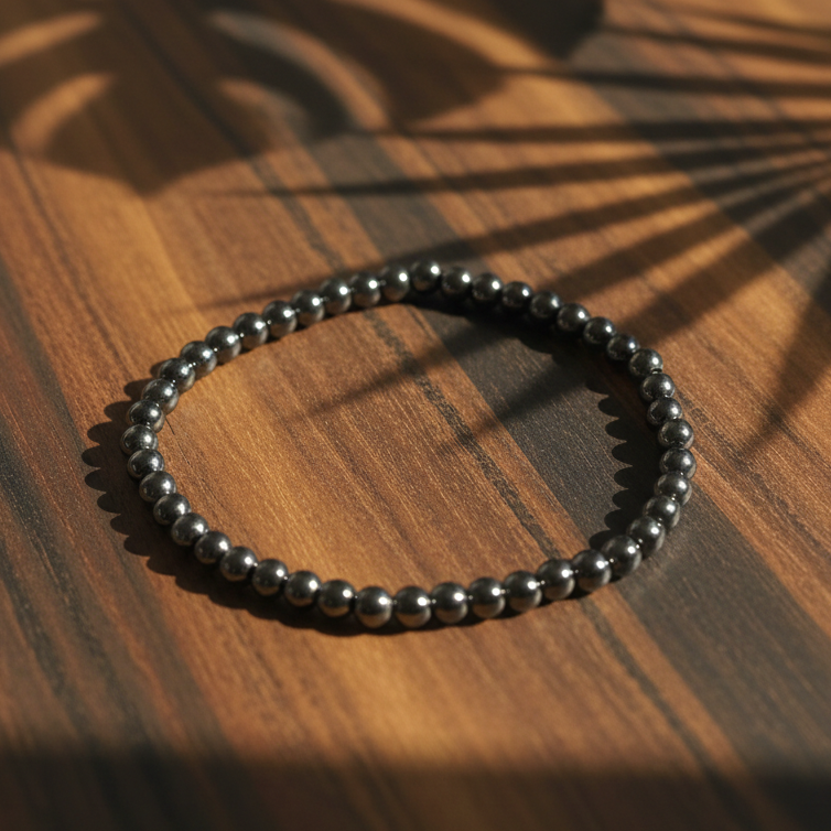 Bracelet Énergie Hématite