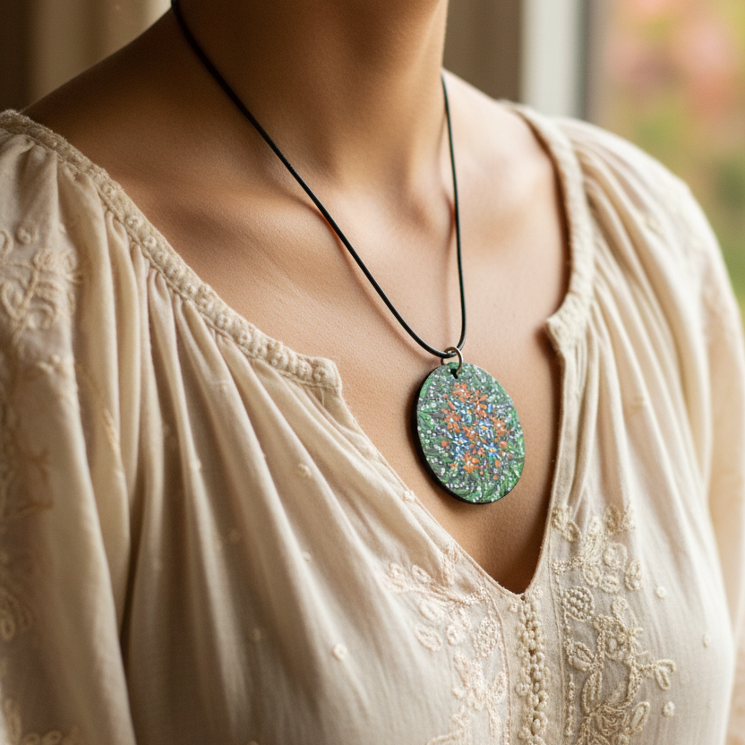 Pendentif Jardin secret
