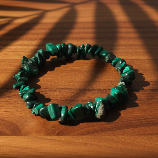 Bracelet baroque Transformation Malachite