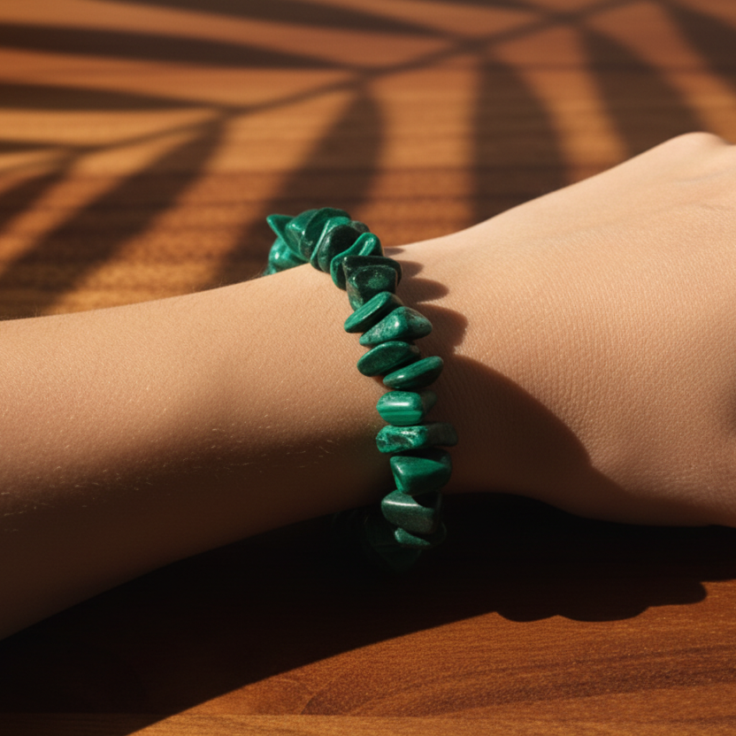 Bracelet baroque Transformation Malachite