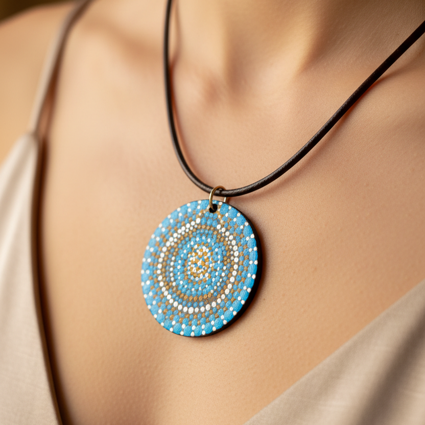Pendentif Ondes d'azur