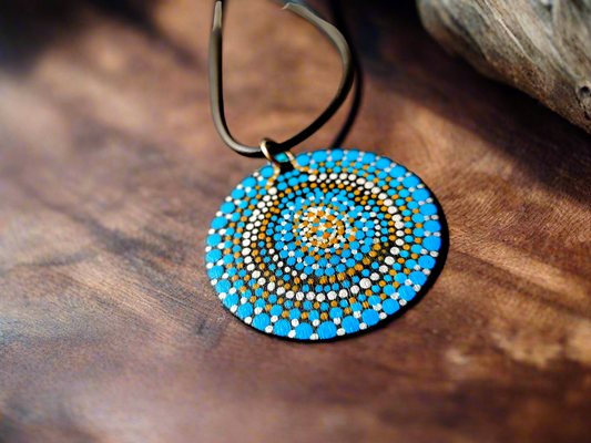 Pendentif Ondes d'Azur