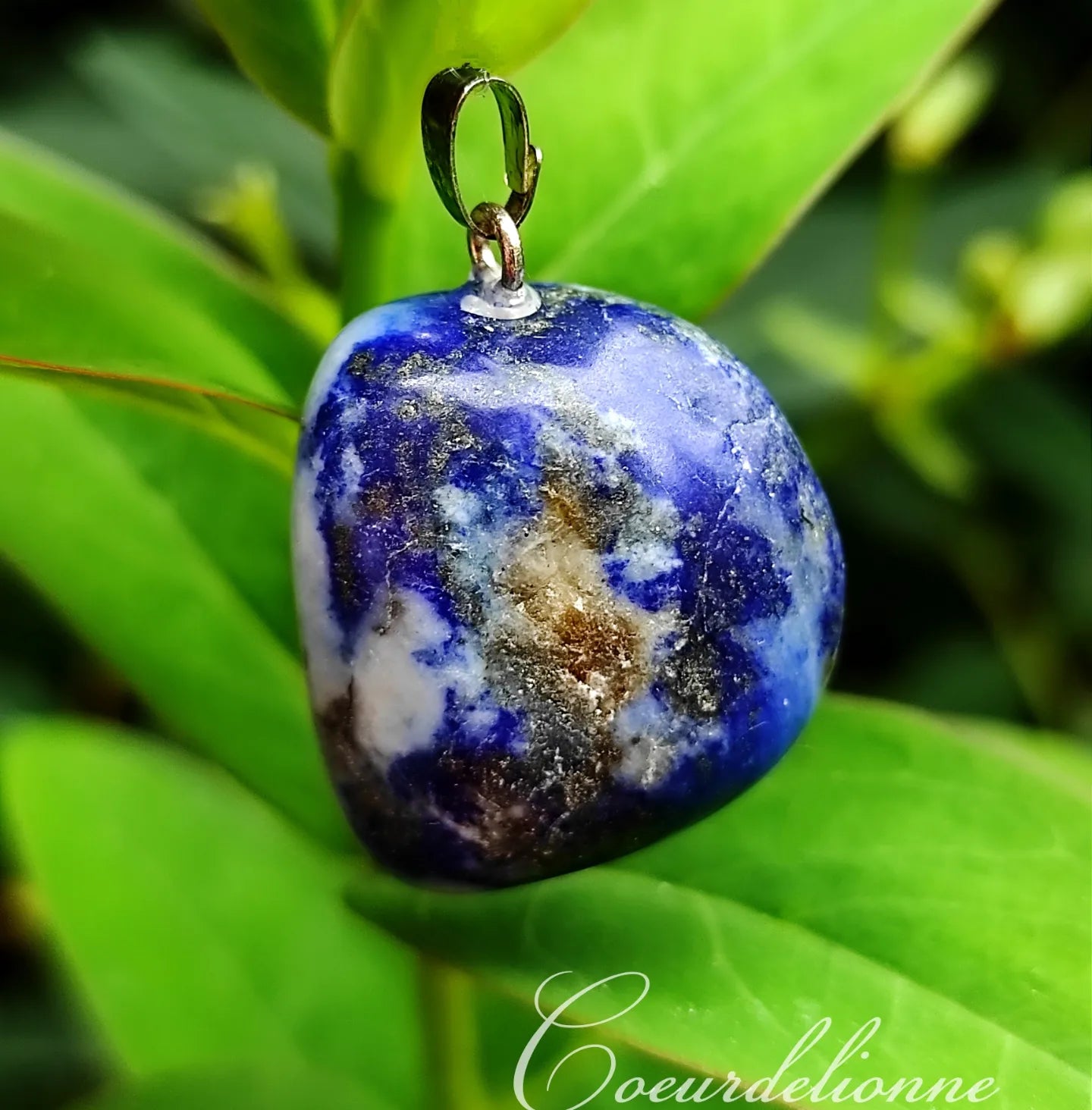 Pendentif "Sagesse" Lapis lazuli