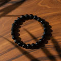 Bracelet Confiance Obsidienne noire