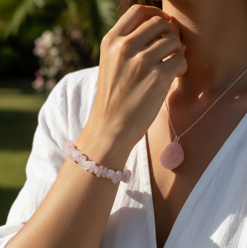 Duo Amour Quartz rose