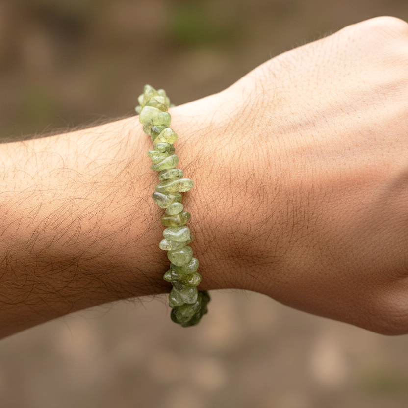 Bracelet baroque Bienveillance Préhnite