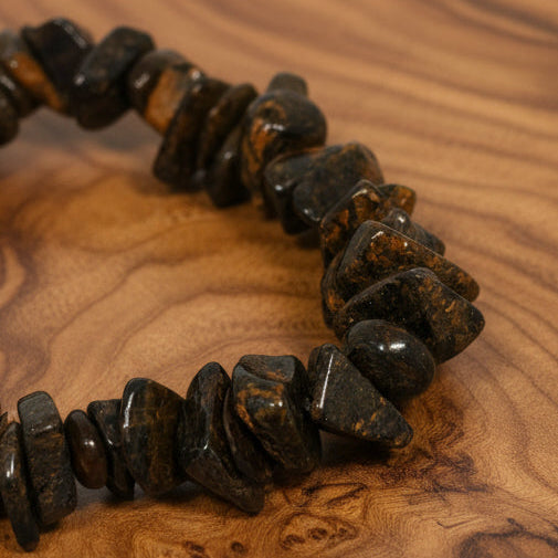 Bracelet baroque Résilience Bronzite