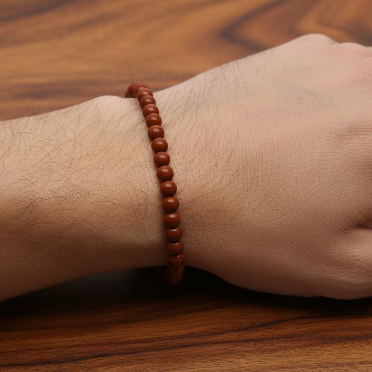 Bracelet Vitalité Jaspe rouge