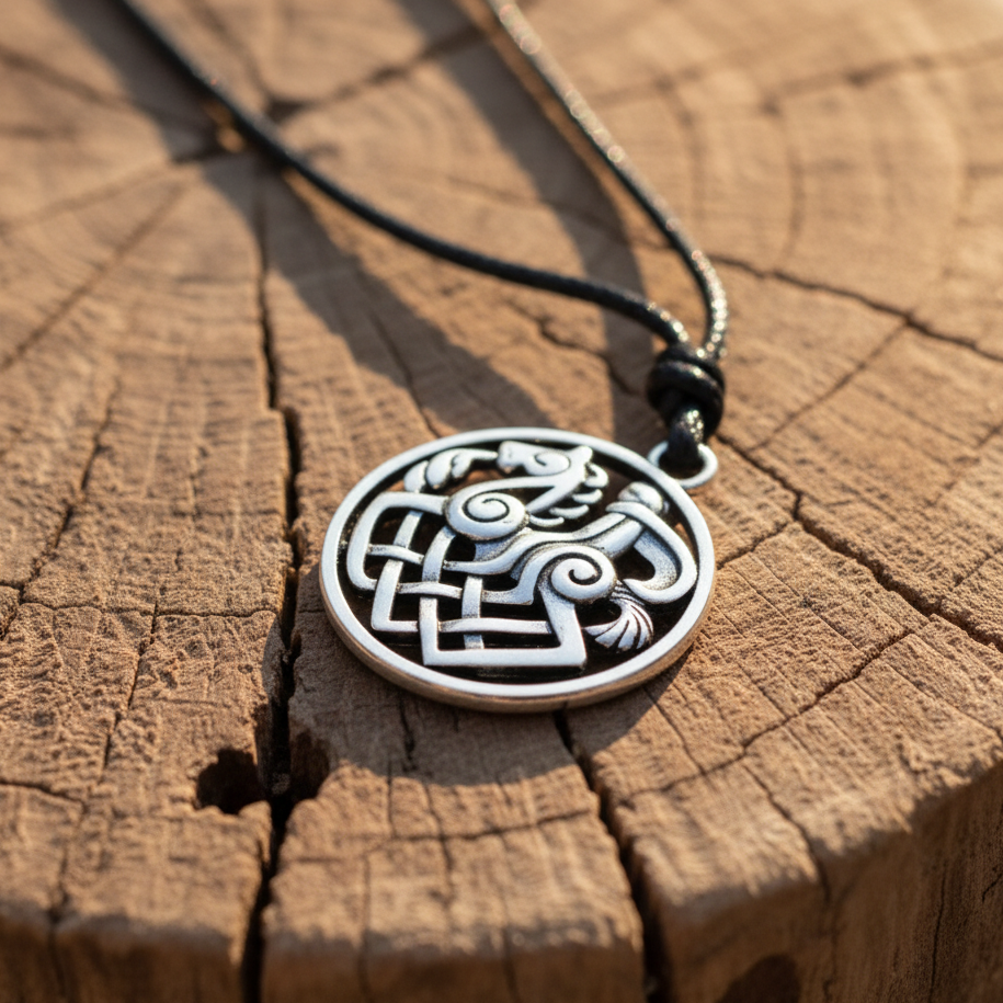 Odin riding Sleipnir pendant