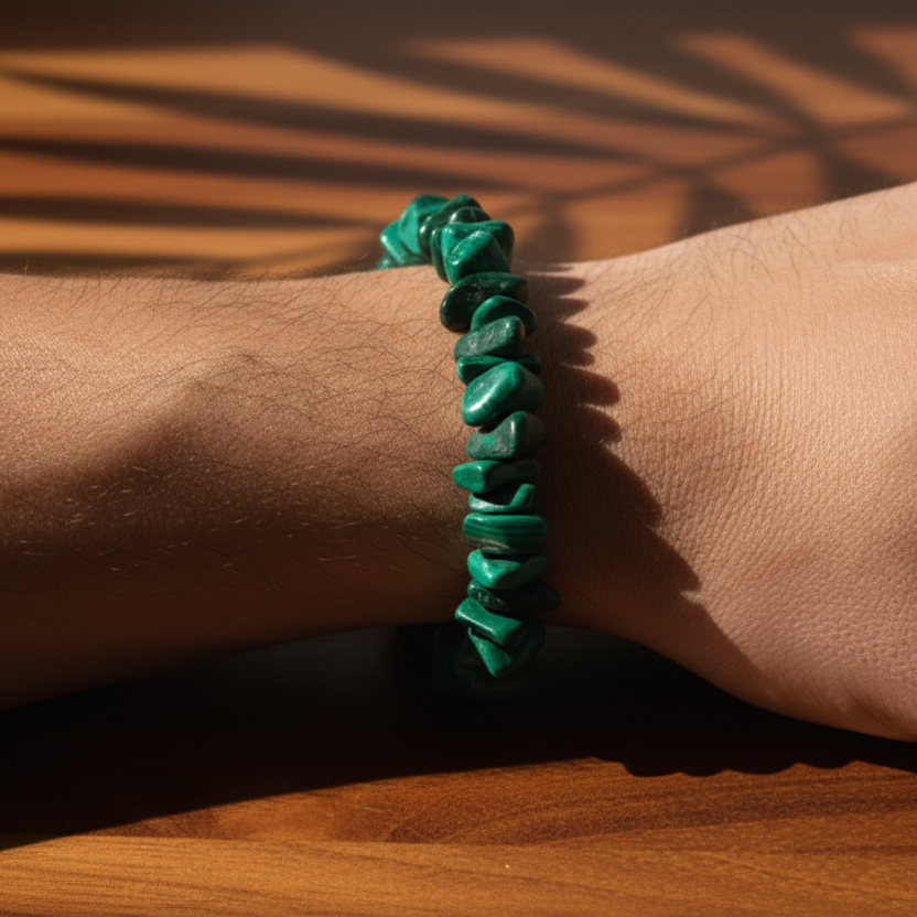 Bracelet baroque Transformation Malachite
