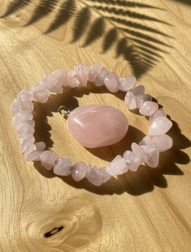 Duo Amour Quartz rose