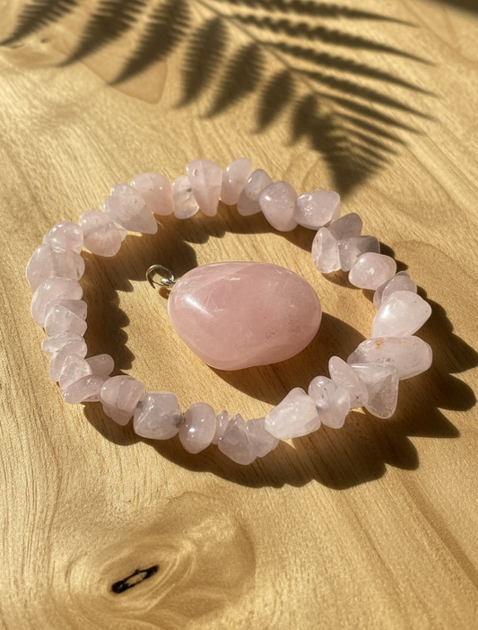 Duo Amour Quartz rose