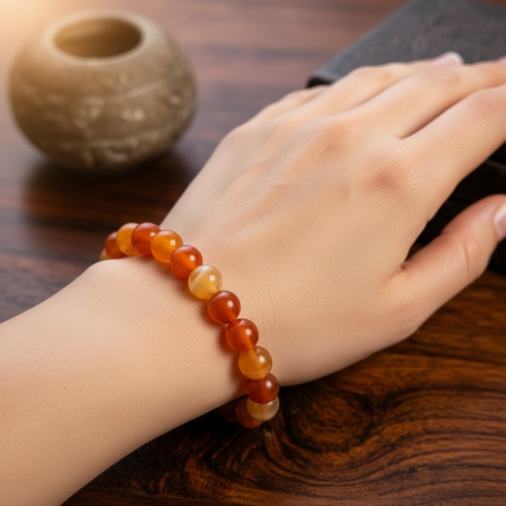 Bracelet Équilibre Agate bandée