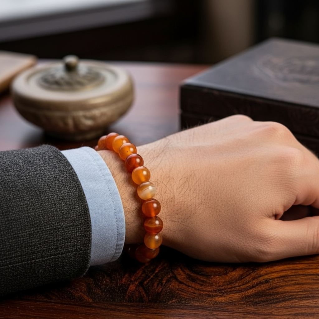 Bracelet Équilibre Agate bandée