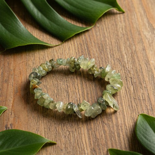 Bracelet baroque Bienveillance Préhnite