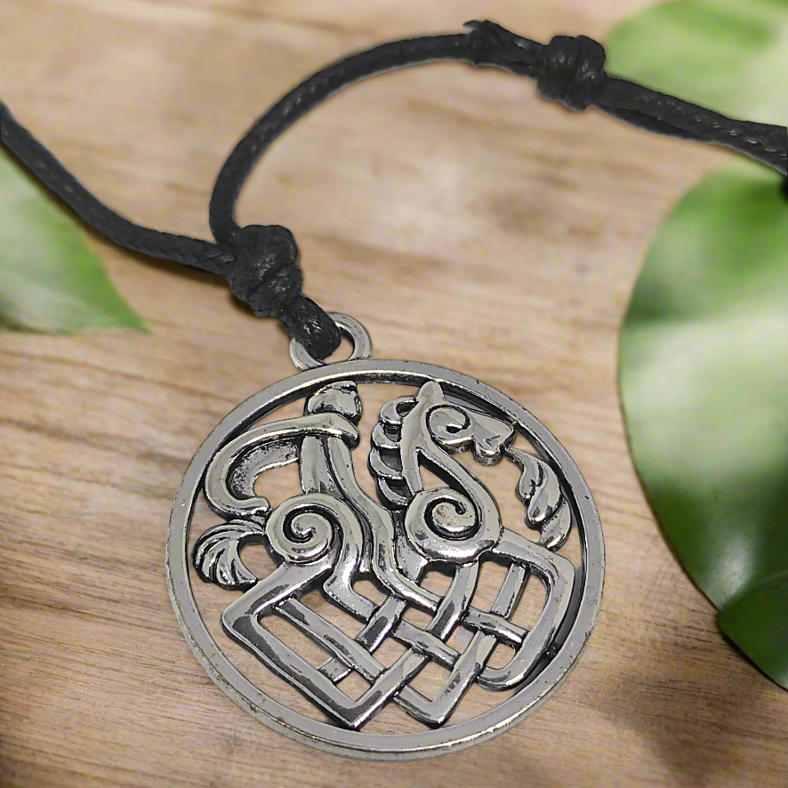 Odin riding Sleipnir pendant