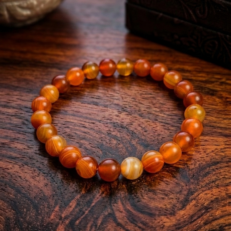 Bracelet Équilibre Agate bandée