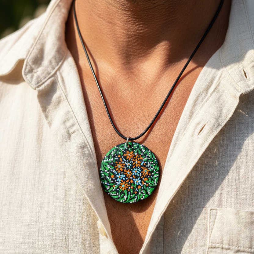 Pendentif Jardin secret