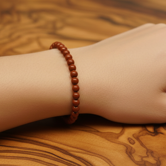 Bracelet Vitalité Jaspe rouge