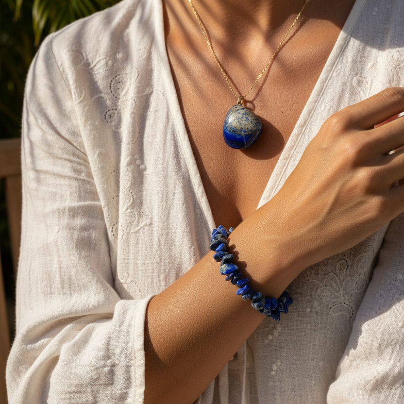 Duo Sagesse Lapis lazuli